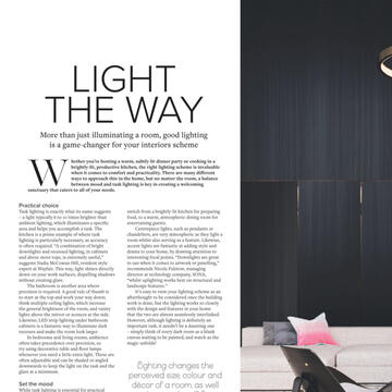 Interior lighting article (magazine)