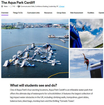 School trip article (blog)