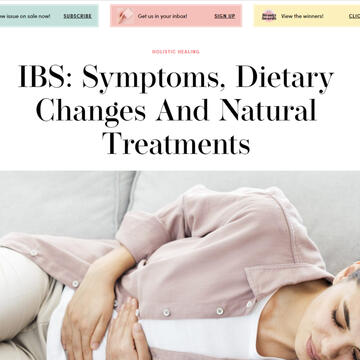 Healthy lifestyle article (blog)